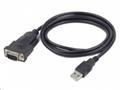 GEMBIRD Kabel adapter USB-serial 1,5m 9 pin (com),