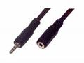 Kabel CABLEXPERT prodlouž jack 3,5mm M, F, 3m audi
