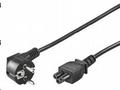 PremiumCord Kabel síťový 230V k notebooku 1m, troj