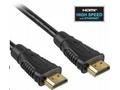 PremiumCord HDMI High Speed + Ethernet kabel, zlac