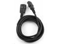 C-TECH Kabel síťový, prodlužovací, 3m VDE 220, 230