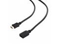 Kabel CABLEXPERT HDMI-HDMI 3m, 1.4, M, F stíněný, 