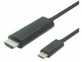 PremiumCord USB-C na HDMI kabel 1,8m rozlišení obr