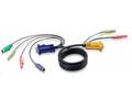 ATEN KVM sdruž. kabel k CS-1732,34,54,58, PS2, 3m