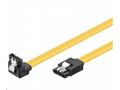 PremiumCord SATA 3.0 datový kabel, 6GBs, 90°, 0,7m