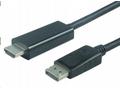PREMIUMCORD Kabel DisplayPort 1.2 na HDMI 2.0, pro