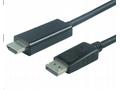 PremiumCord DisplayPort 1.2 na HDMI 2.0 kabel pro 