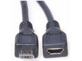 PremiumCord Kabel prodlužovací micro USB 2.0 male-
