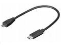 PremiumCord Adaptér USB-C, male - USB2.0 Micro-B, 