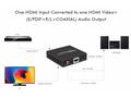 PremiumCord 4K@60Hz Audio Extractor ARC, HDR, výst