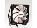 1stCOOL SILENT 12cm ventilátor Black, White 3pin, 