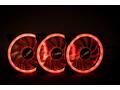 1stCOOL Fan KIT AURA EVO 1 ARGB, 3x Dual Ring vent
