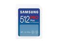 Samsung paměťová karta 512GB PRO Plus SDXC CL10 U3