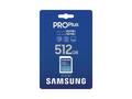 Samsung paměťová karta 512GB PRO Plus SDXC CL10 U3