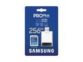Samsung paměťová karta 256GB PRO Plus SDXC CL10 U3
