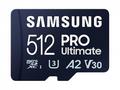 SAMSUNG PRO Ultimate MicroSDXC 512GB + SD Adaptér,