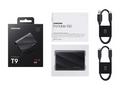 SAMSUNG Portable SSD T9 4TB, USB 3.2 Gen 2x2, USB-