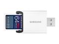 SAMSUNG PRO Ultimate SDXC 64GB + USB Adaptér, CL10