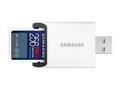 SAMSUNG PRO Ultimate SDXC 256GB + USB Adaptér, CL1