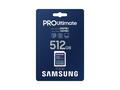 SAMSUNG PRO Ultimate SDXC 512GB, CL10 USH-I U3, V3