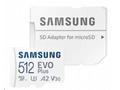 Samsung paměťová karta 512GB EVO Plus micro SDXC +