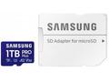 SAMSUNG PRO Plus MicroSDXC 1TB + SD Adaptér, CL10 