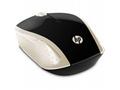 HP myš - 200 Mouse, Wireless, Silk Gold