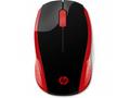 HP myš - 200 Mouse, Wireless, Empress red