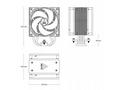 ARCTIC Chladič CPU Freezer 36 ARGB White, 2x120mm,