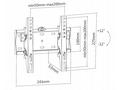 Sklopný držák na Tv i monitory Fiber Mounts FM21T
