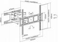 Otočný nástěnný držák na Tv Fiber Mounts Solid-2