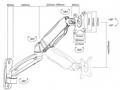 Držák na monitor Tv Fiber Mounts FM31