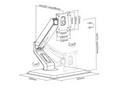 Stojan na monitor Fiber Mounts FRIOS