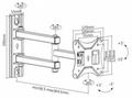 Držák na monitory a Tv Fiber Mounts FM233