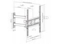 Otočný sklopný držák Tv Fiber Mounts FM78