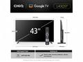CHiQ L43QST TV 43", FHD, QLED, ultratenká, Android