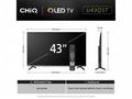 CHiQ U43QST TV 43", UHD, QLED, ultratenká, Google 
