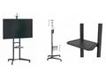 Tv stojan s policemi Fiber Mounts Lutar-2