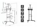 Tv stojan s policemi Fiber Mounts Lutar-2