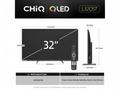 CHiQ L32QST TV 32", QLED, Full HD, Google TV, Fram