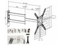Otočný sklopný držák Tv Fiber Mounts Fugero