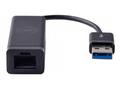 DELL adaptér USB 3.0, Ethernet RJ45, gigabit, 1Gbp