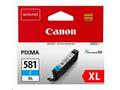 Canon originální inkoustová náplň CLI-581C XL, cya