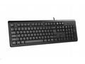 A4tech KR-92, klávesnice, CZ, US, USB, černá