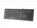A4tech KR-92, klávesnice, CZ, US, USB, černá