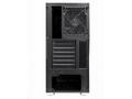 EVOLVEO Silens S1, Midi Tower, Transpar., Černá