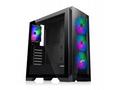 EVOLVEO Ptero Q2G, ATX, 4x ARGB, čelní+boční