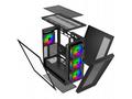 EVOLVEO Scorpio, Big Tower, 4x ARGB, sklo+mřížka