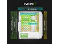 EVOLVEO Xenon, skříň ATX, 4x ARGB ventilátor 120mm