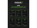 EVOLVEO G850, 850W, ATX 3.1, 80+ GOLD, Modular